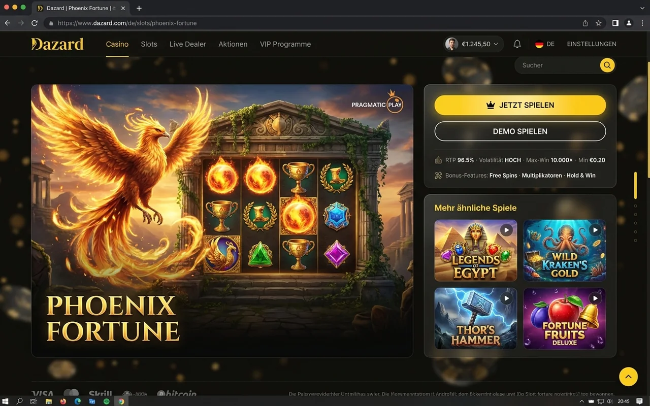Slot-Spotlight: Ein konkretes Beispiel – Dazard